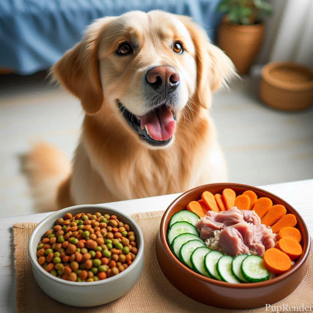 Healthy dog food