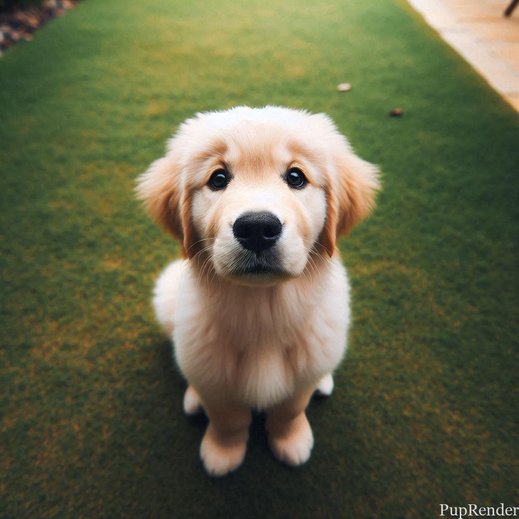 Dog training session using positive reinforcement