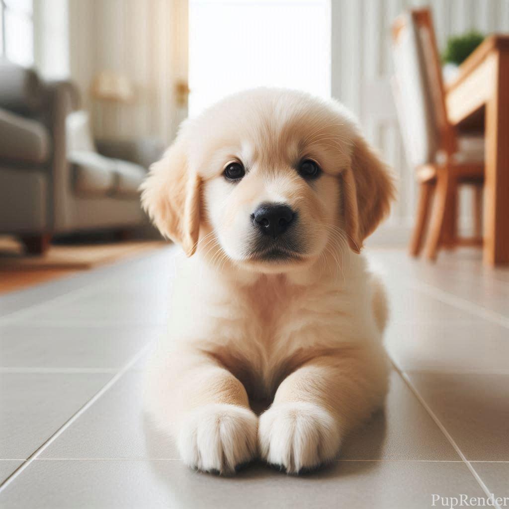 Dog looking worried about a change in routine