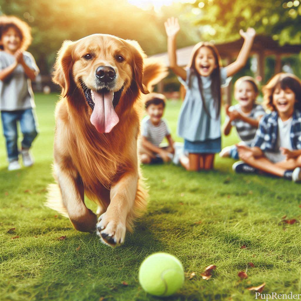 Dog running