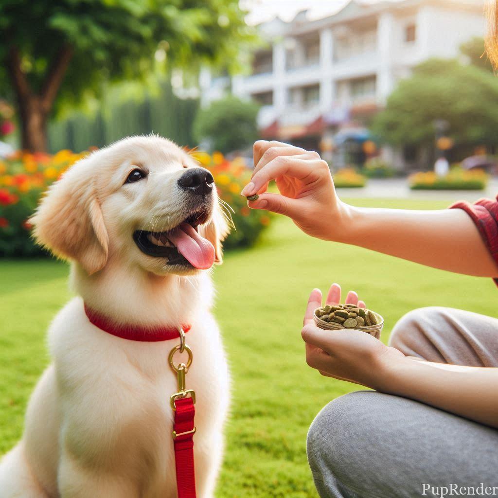 Dog treat pouch for easy access