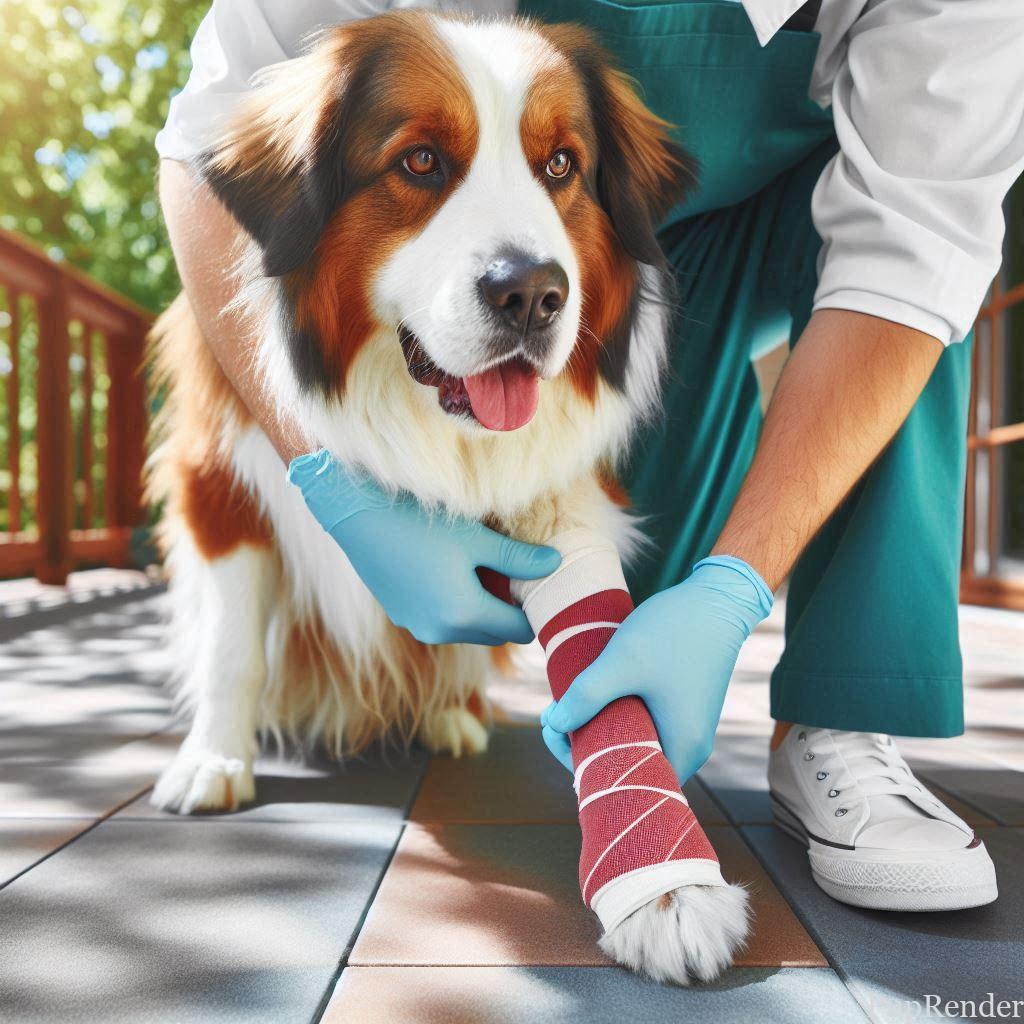 Splinting a Dog’s Broken Leg