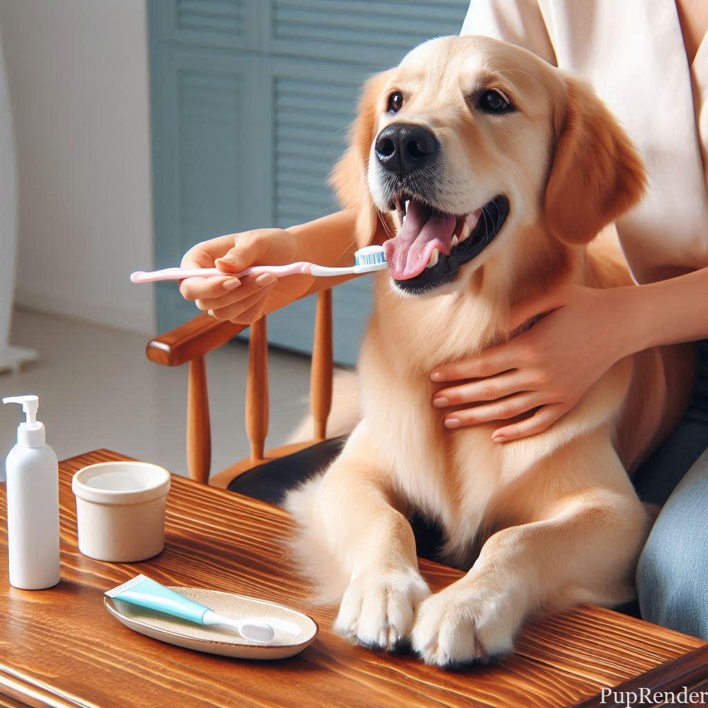 Dog Toothbrush and Pet Toothpaste