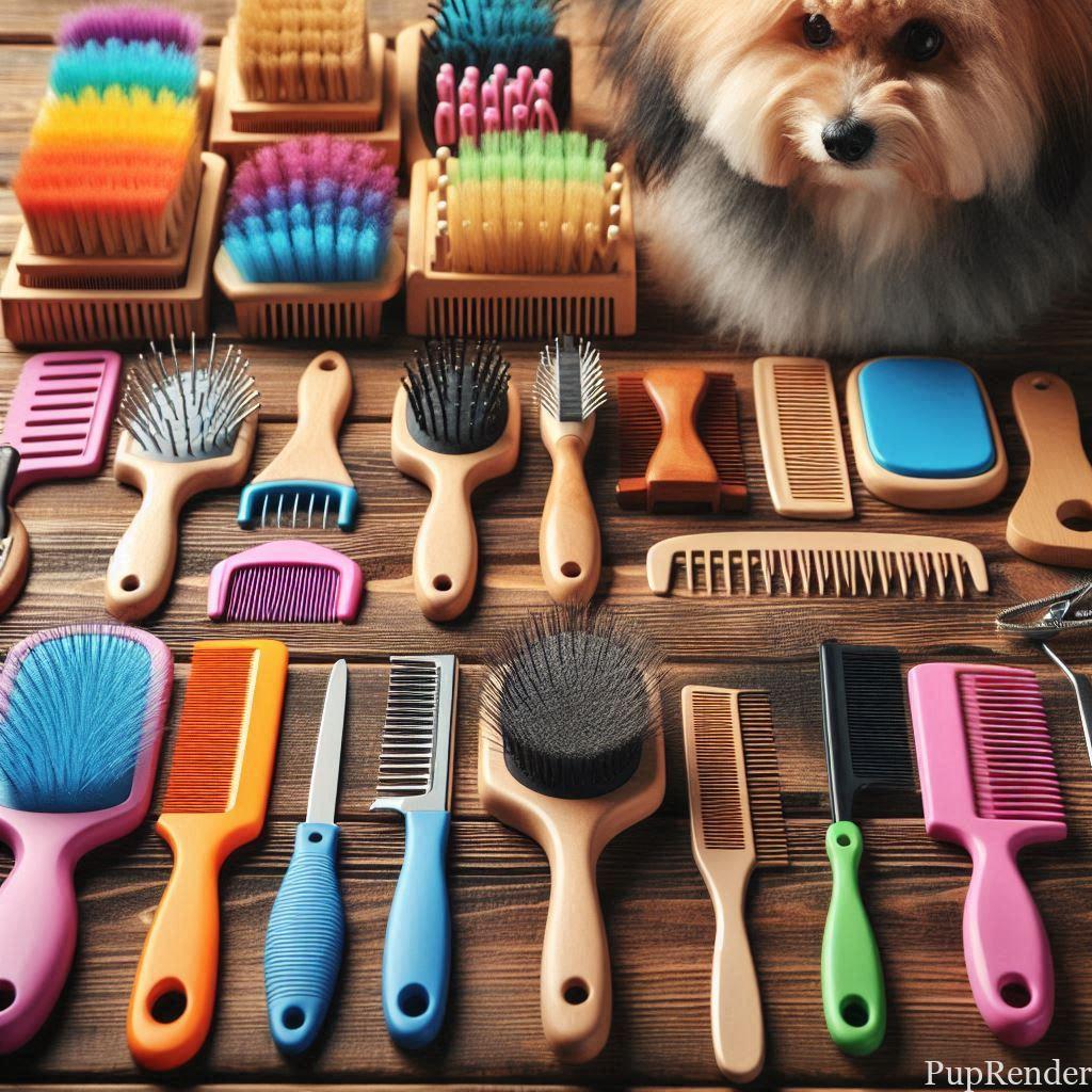 Dog brushes and combs